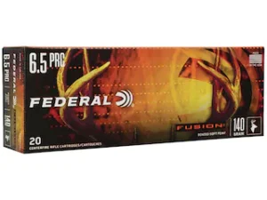 Buy Federal Fusion Ammunition 6.5 PRC 140 Grain Bonded Soft Point Box of 20 Online