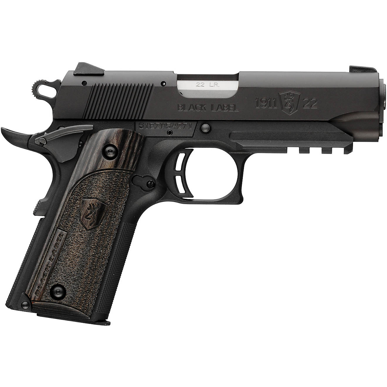 Buy Browning 1911-22 Compact Black Label Laminate .22 Lr Pistol Online