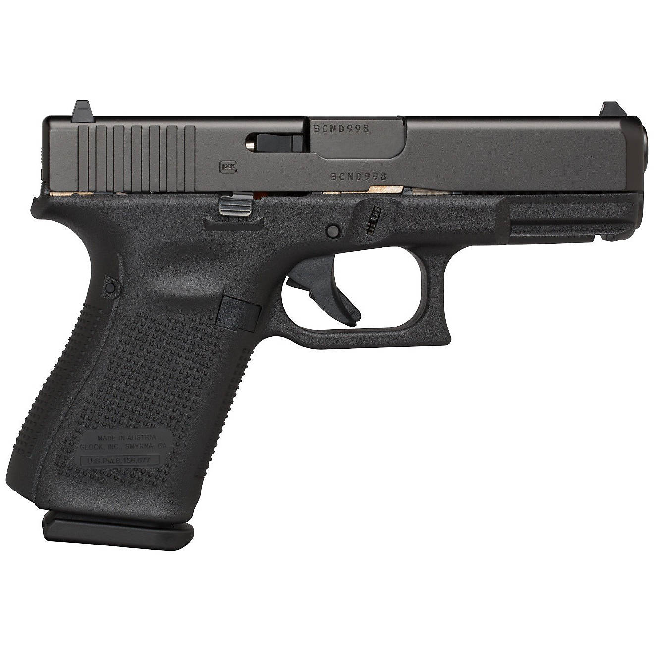 Glock G19 G5 9Mm Semiautomatic Pistol For Sale
