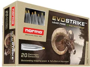 Buy Norma EVOStrike Ammunition 6.5 Creedmoor 93 Grain Polymer Tip Lead Free Box of 20 Online