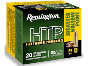 Buy Remington High Terminal Performance (HTP) Ammunition 9mm Luger 147 Grain Jacketed Hollow Point Near Me