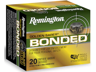 Buy Remington Golden Saber Bonded Ammunition 9Mm Luger 147 Grain Jacketed Hollow Point Online