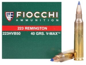 Buy Fiocchi Extrema Ammunition 223 Remington 40 Grain Hornady V-MAX Ammunition Online