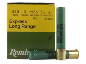 Buy Remington Express Long Range Ammunition 410 Bore 3" 11/16 oz #6 Shot Online