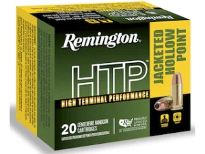 Remington High Terminal Performance (HTP) Ammunition 380 ACP 88 Grain Jacketed Hollow Point For Sale