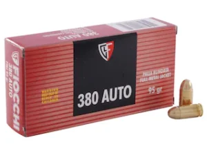 Buy Fiocchi Shooting Dynamics Ammunition 380 ACP 95 Grain Full Metal Jacket Box of 50 Near Me