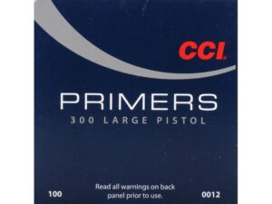 Buy CCI Large Pistol Primers #300 Box of 1000 (10 Trays of 100)