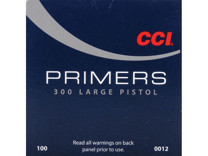 Buy Cci Large Pistol Primers #300 Box Of 1000 (10 Trays Of 100)