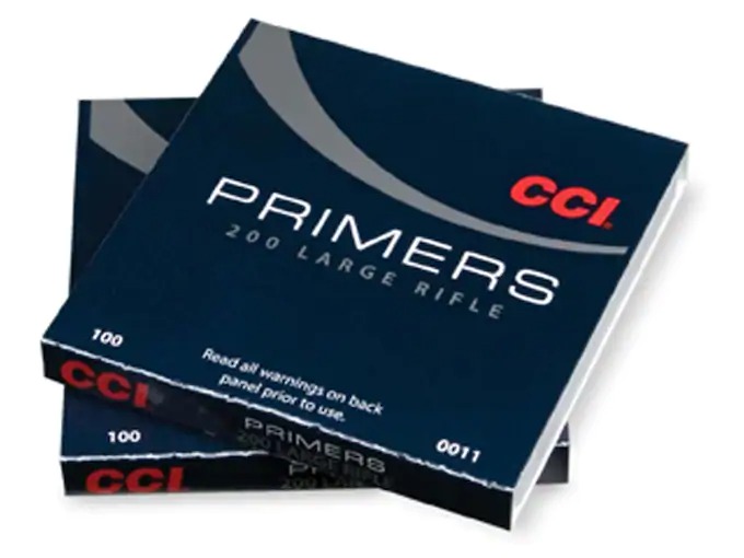 Buy Cci Large Rifle Primers #200 Box Of 1000 (10 Trays Of 100)