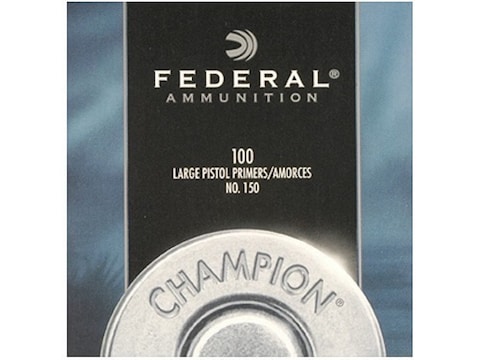 Buy Federal Large Pistol Primers #150 Box Of 1000 (10 Trays Of 100)