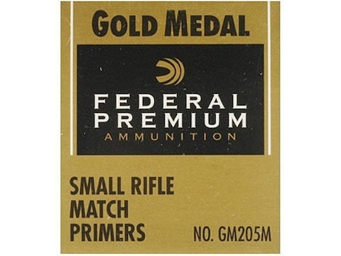 Buy Federal Premium Gold Medal Small Rifle Match Primers #205M