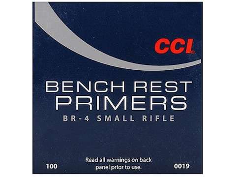 Cci Small Rifle Bench Rest Primers #Br4 Box Of 1000 (10 Trays Of 100) Cci Small Rifle Bench Rest Primers Br4 Box Of 1000 10 Trays Of 100