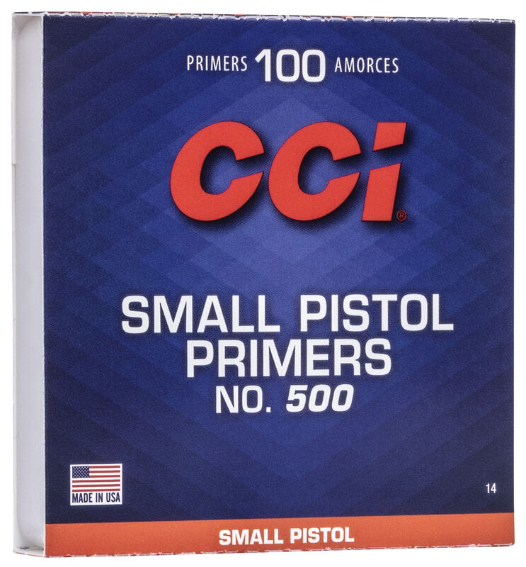 Buy Cci #500 Small Pistol Primers (1000 Ct.)