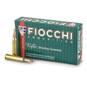 Fiocchi 7mm 08 Remington, 139 Gr, BTSP, 20rd Box