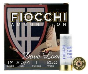 Fiocchi Shooting Dynamics 12 Ga, 2.75" 1oz, 6 Shot, 25rd Box