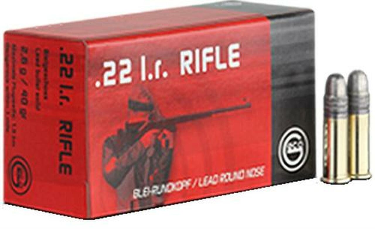 Geco 22Lr Lead Round Nose Pistol 40Gr, 50Rd/Box 1 Geco 22Lr Lead Round Nose Pistol 40Gr, 50Rd/Box