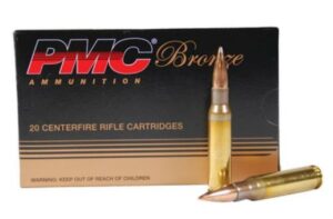 PMC Bronze 308 Win/7.62 NATO 147gr, Full Metal Jacket, 20rd Box