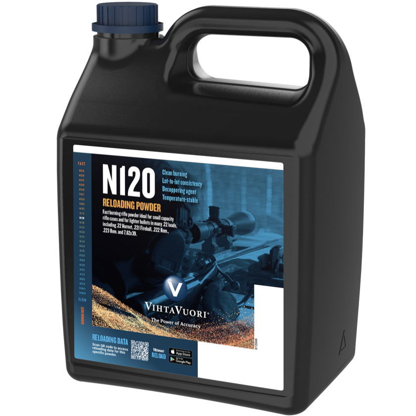 Buy Vihtavuori N120 Smokeless Powder (1 Lb Or 8 Lbs) In Stock