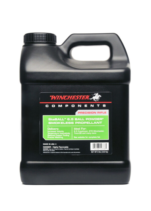 Winchester Staball 6.5 Smokeless Powder (1 Lb Or 8 Lbs) 2 Buy Winchester Staball 6.5 Smokeless Powder (1 Lb Or 8 Lbs) In Stock