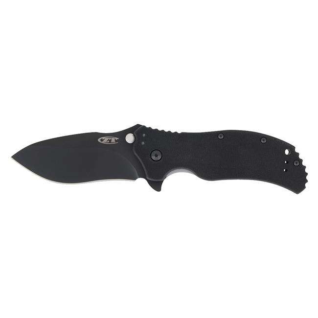 Zero Tolerance G-10 Folder 0 650 Zero Tolerance G 10 Folder Black Plain Edge