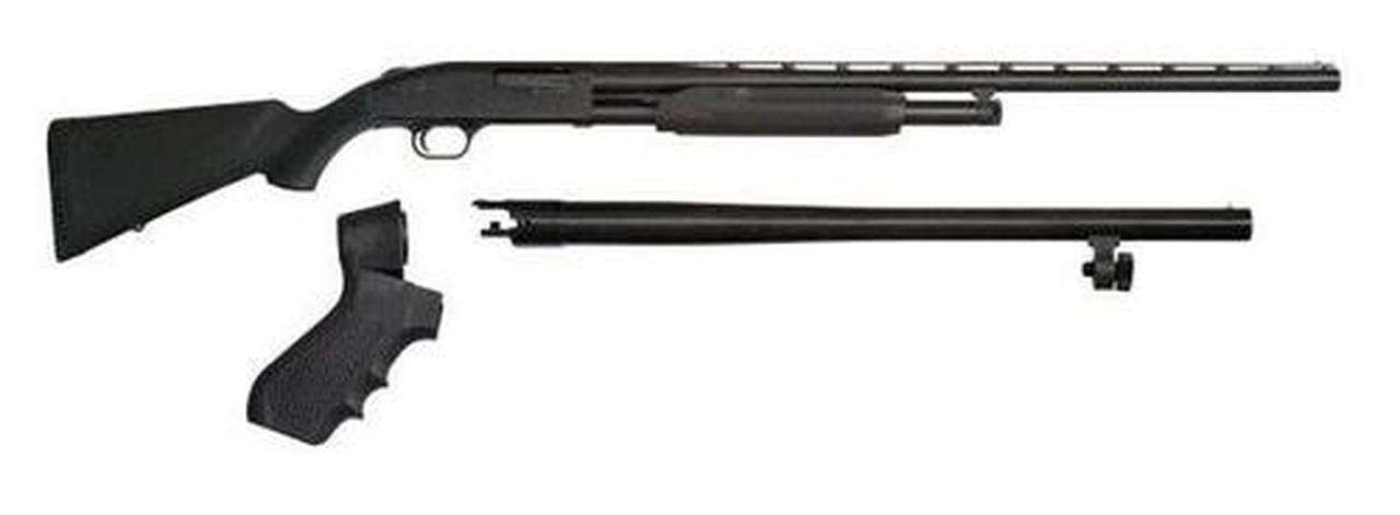 Mossberg 500 12Ga &Quot;3 In 1&Quot; Home Defense Set, 2 Barrels &Amp; Pistol Grip Kit