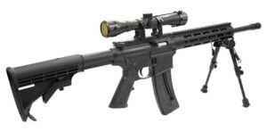 Smith & Wesson M&P15-22 Sport II Package 22 LR, 16.5" Barrel, 4X32 Scope, Caldwell XLA Bipod, MLOK, 25rd Mag