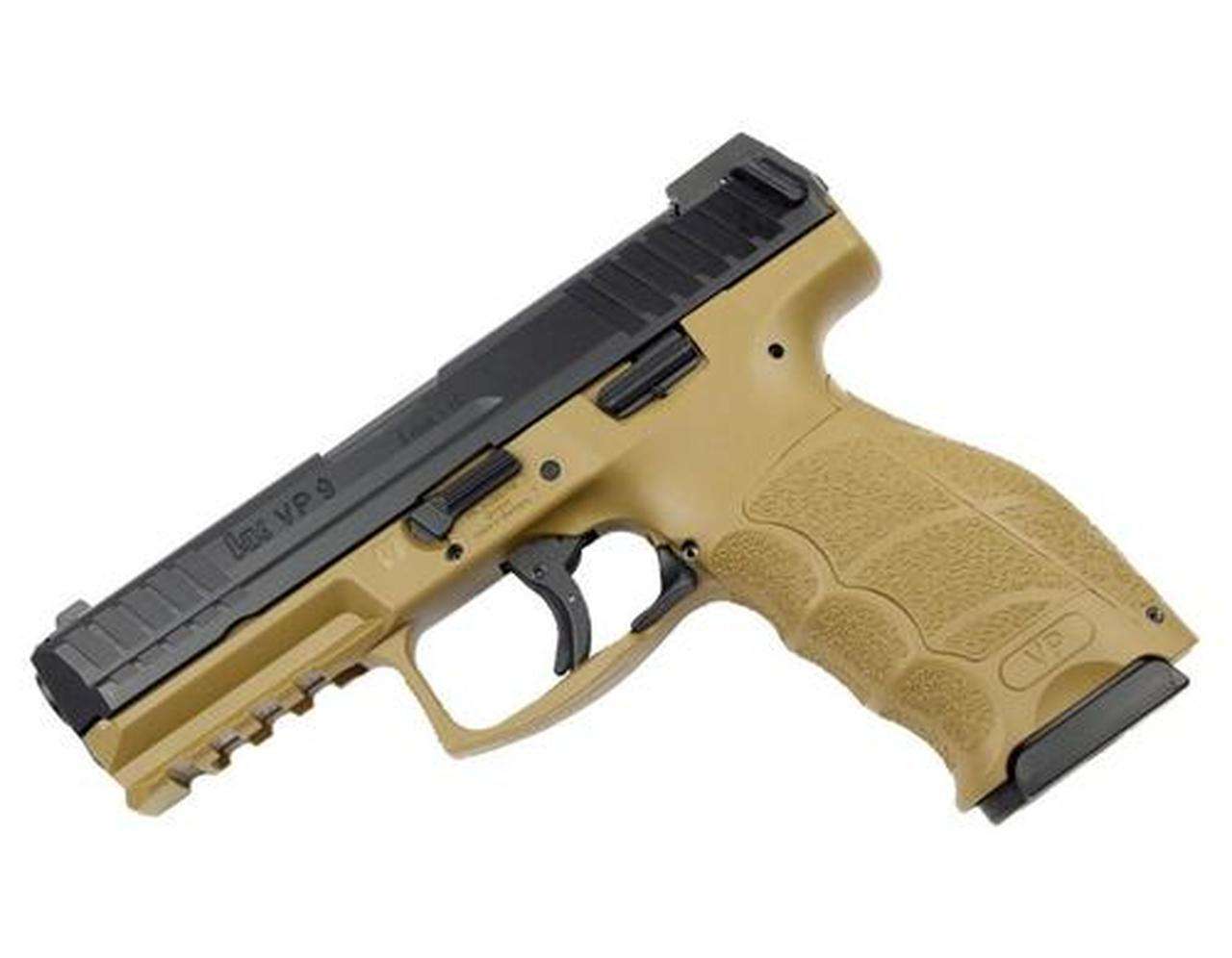 Hk Vp9 9Mm Flat Dark Earth 4&Quot; Barrel Nite Sites 15 Rd Mag 642230255159 69830.1575688675 1