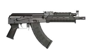 Century AS47 Semi-auto Pistol, 762X39, 10.6" Barrel, Steel Frame, Black, 30Rd Mag