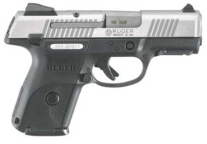 Ruger SR40C Compact Pistol, 40 SW, 3.5" Barrel SS, 9rd Mags