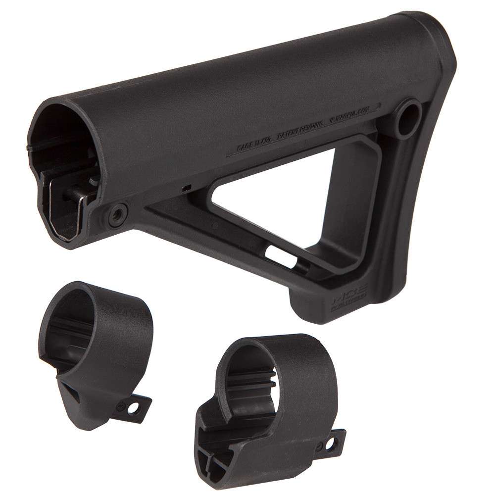 Magpul Moe Fixed Carbine Stock - Mil-Spec - Blk Magpul Moe Fixed Stk Mil Spec Blk Main 1
