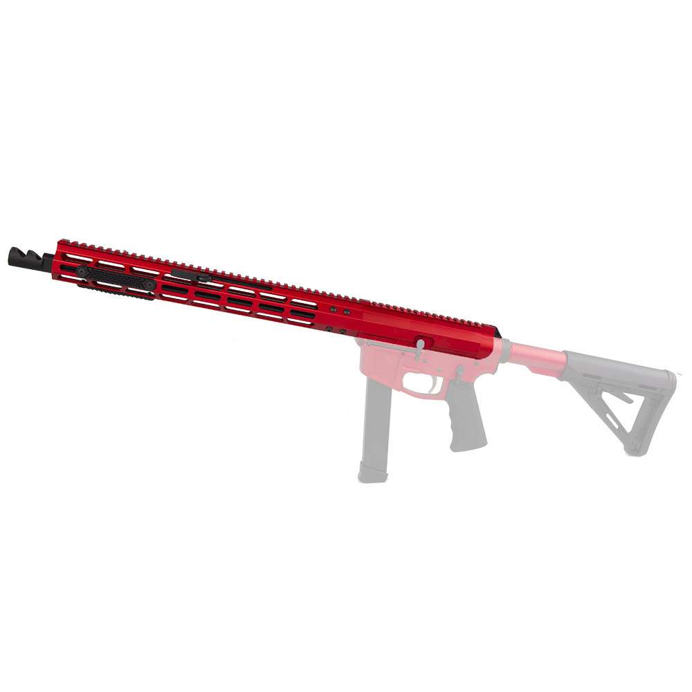 Red Fm-9 Pistol Caliber Carbine Upper Receiver Red Fm 9 Pistol Caliber Carbine Upper Receiver Main 4