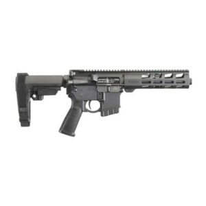 Ruger AR-556 Pistol 350 Legend 9.5" Barrel 5 Round M-LOK Handguard SBA3 Pistol Brace Black Finish
