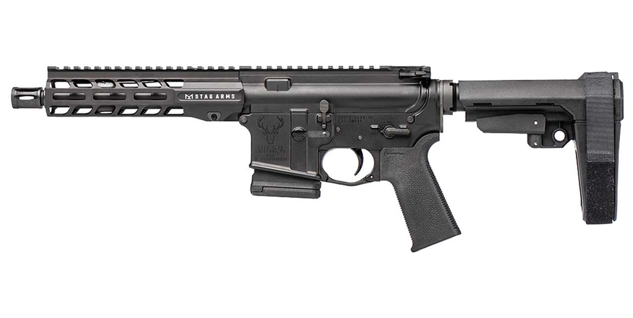 Stag 15 Tactical Rh Chphs 7.5 In 5.56 Pistol Bla Sl 10R Stag15000519 2 07940.1626219673