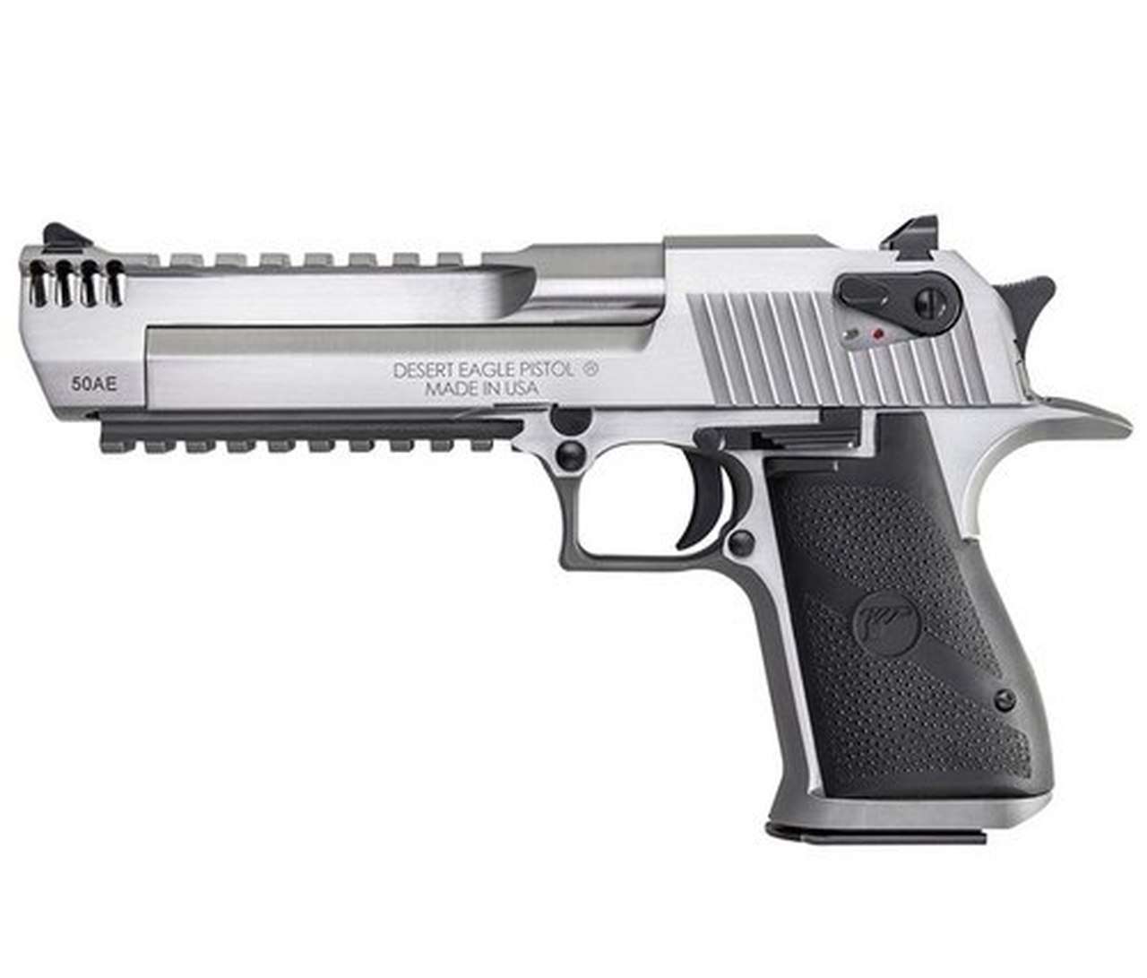 Desert Eagle Mark Xix .50 Ae, 6&Quot; Barrel, Ss, Muzzle Brake, 7Rd Mag Aa 1