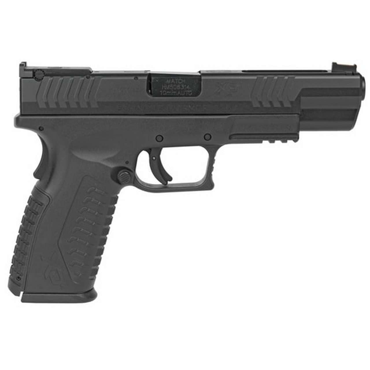 Springfield Xdm 10Mm, 5.25&Quot; Barrel, Fiber Optic Front And Adjustable Rear Sights, 3X15Rd Mags F 2