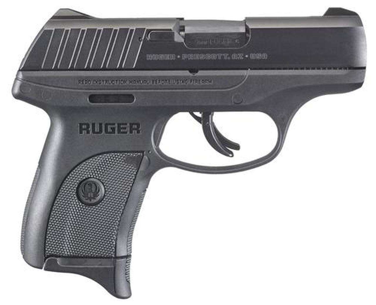 Ruger Ec9S Striker Fired, Compact, 9Mm, 3.1&Quot; Barrel Thumb Safety, Fixed Sights 7Rd Mag W 1