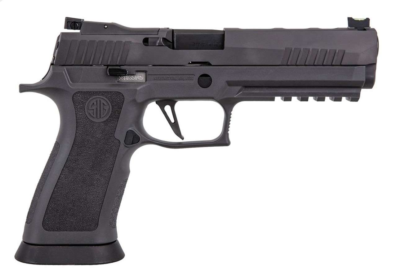 Sig P320 Xfive Legion 9Mm, 5&Quot; Bull Barrel, Dawson Precision Sights, Gray, 17Rd Mag Ww 1