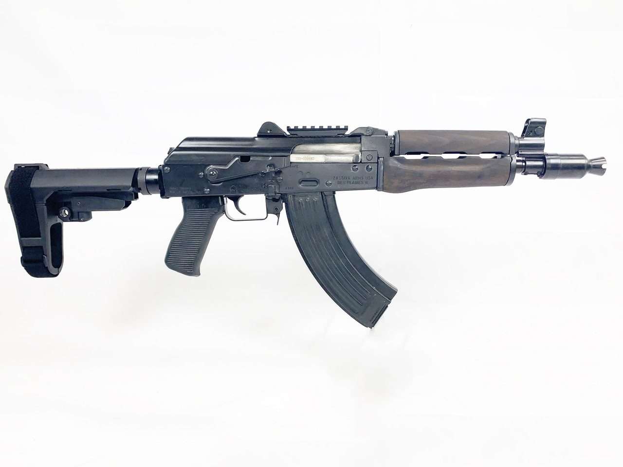 Zastava Zpap92 With Booster Ak-47 Pistol 7.62 X 39 10&Quot; Barrel Dark Wood, Top Rail, Sb3 Brace, 30Rd Mag 2 Zastava Zpap92 With Booster Ak-47 Pistol 7.62 X 39 10&Quot; Barrel Dark Wood, Top Rail, Sb3 Brace, 30Rd Mag Zp92762Tab Right Scaled 52107.1580497182 1