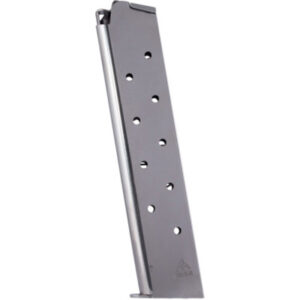 Mec-Gar 1911 .45 ACP 11 round extended nickel finish