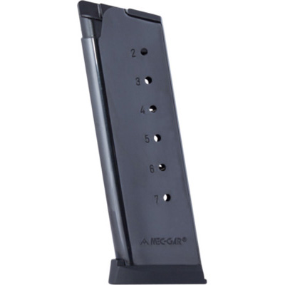 Mec-Gar 1911 Officers 7 Round .45 Acp Blued Mgco4507Bpf